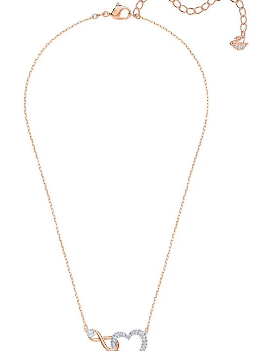 Obrázek produktu Swarovski - Náhrdelník Infinity zlatá