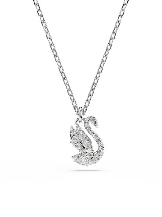 Obrázek produktu Swarovski náhrdelník s přívěskem dámský kovový s kubickým zirkonem stříbrná