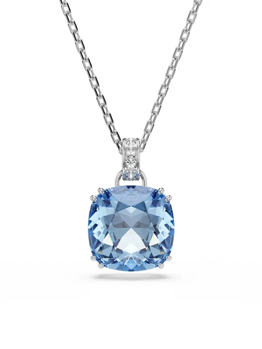 Obrázek produktu Swarovski náhrdelník s přívěskem dámský kovový se Swarovski krystalem MILLENIA modrá
