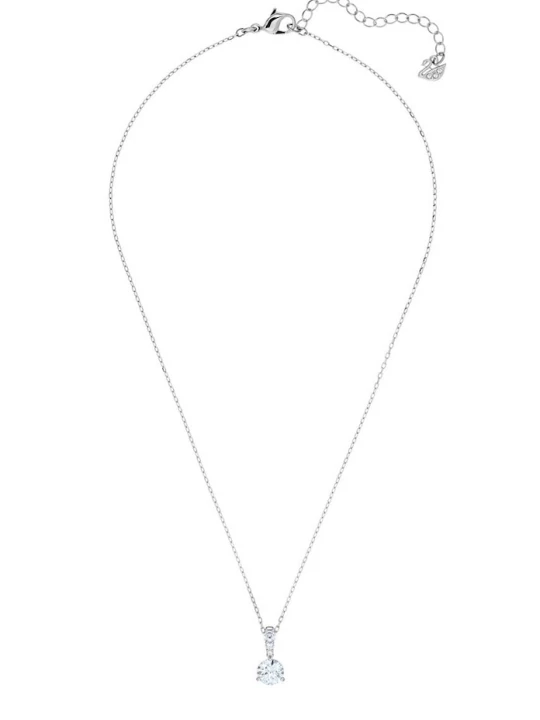 Obrázek produktu Swarovski - Náhrdelník Solitaire stříbrná