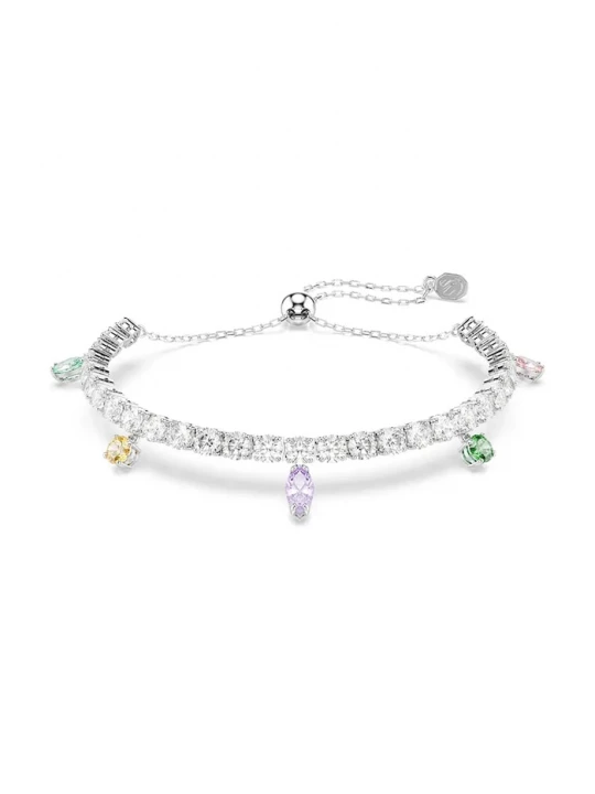 Obrázek produktu Swarovski náramek dámský kovový s krystalem Ariana Grande x stříbrná