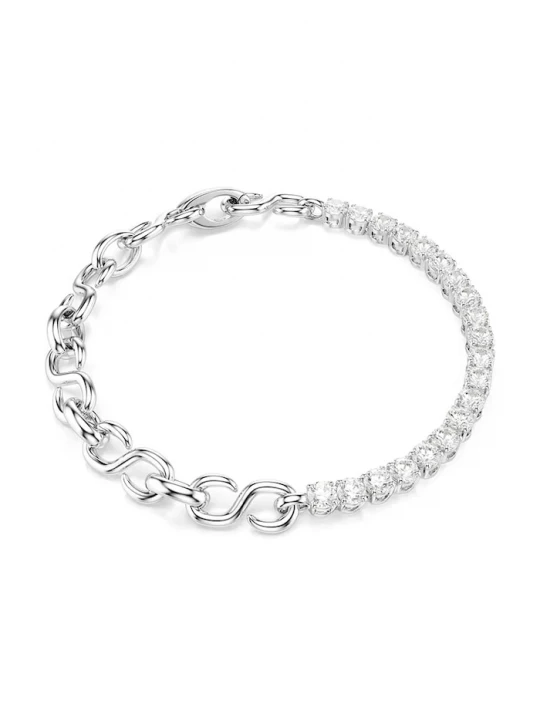 Obrázek produktu Swarovski náramek dámský kovový s kubickým zirkonem MATRIX stříbrná