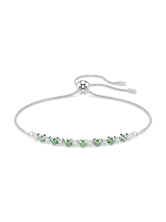 Obrázek produktu Swarovski náramek dámský kovový s kubickým zirkonem MATRIX zelená