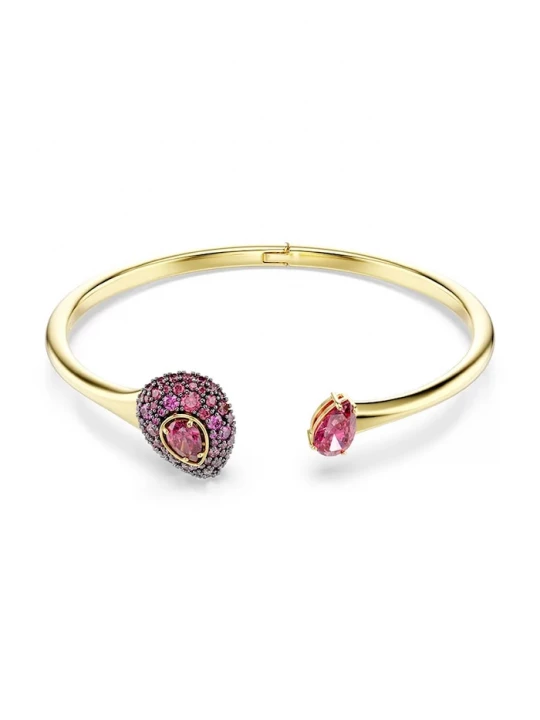 Obrázek produktu Swarovski náramek dámský pozlacený kovový kubickým zirkonem SUBLIMA růžová