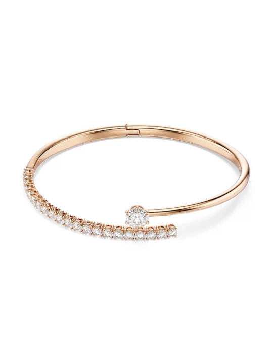 Obrázek produktu Swarovski náramek dámský pozlacený kovový s kubickým zirkonem MATRIX zlatá
