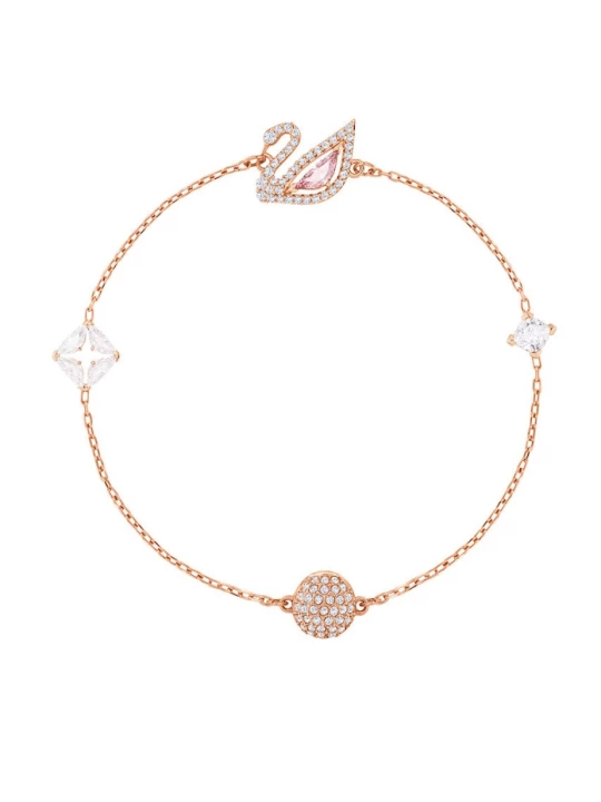 Obrázek produktu Swarovski - Náramek DAZZLING SWAN zlatá