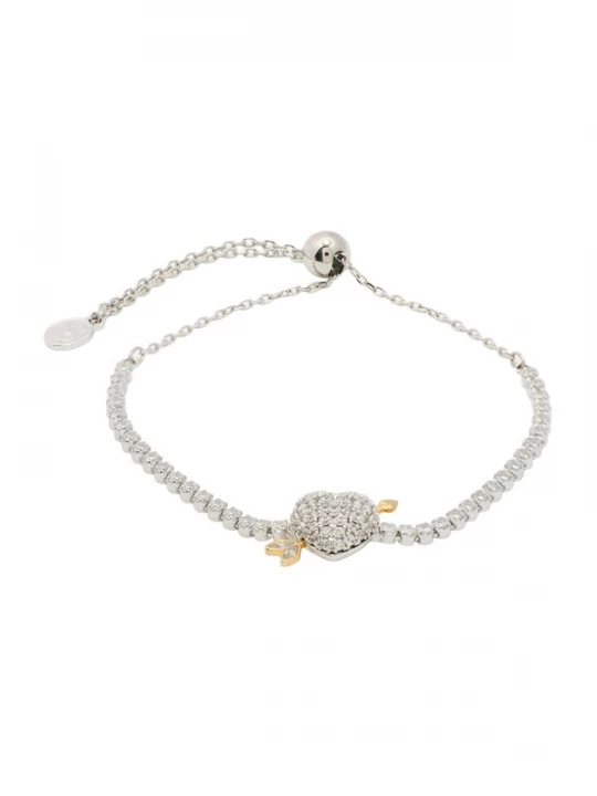 Obrázek produktu Swarovski Náramek stříbrná / průhledná
