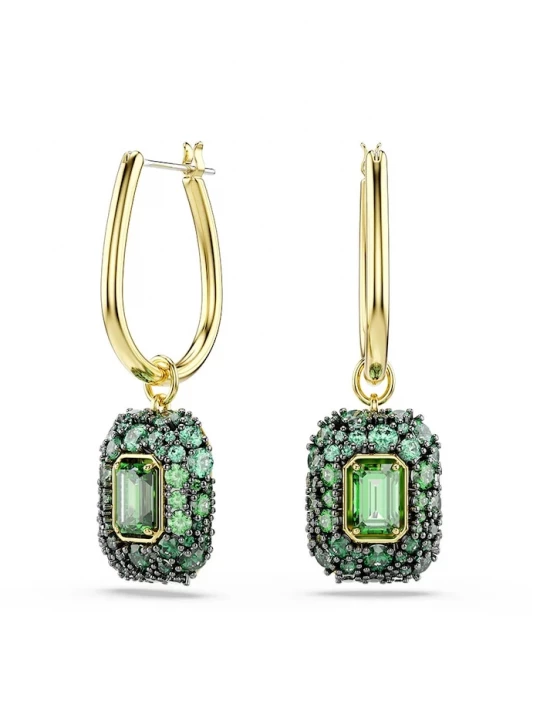 Obrázek produktu Swarovski náušnice dámské pozlacené kubický zirkon SUBLIMA zelená