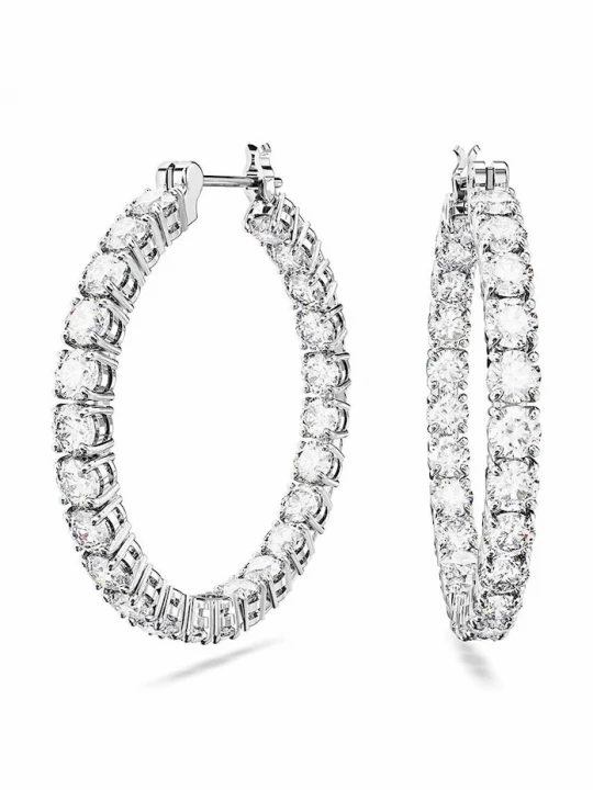 Obrázek produktu Swarovski Náušnice Swarovski 5647715 MATRIX stříbrná