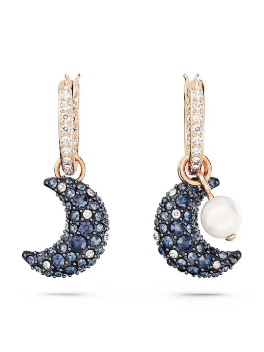 Obrázek produktu Swarovski Náušnice Swarovski 5671569 LUNA černá