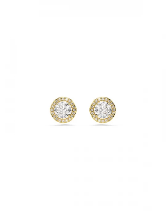 Obrázek produktu Swarovski Náušnice 'Una' zlatá / průhledná