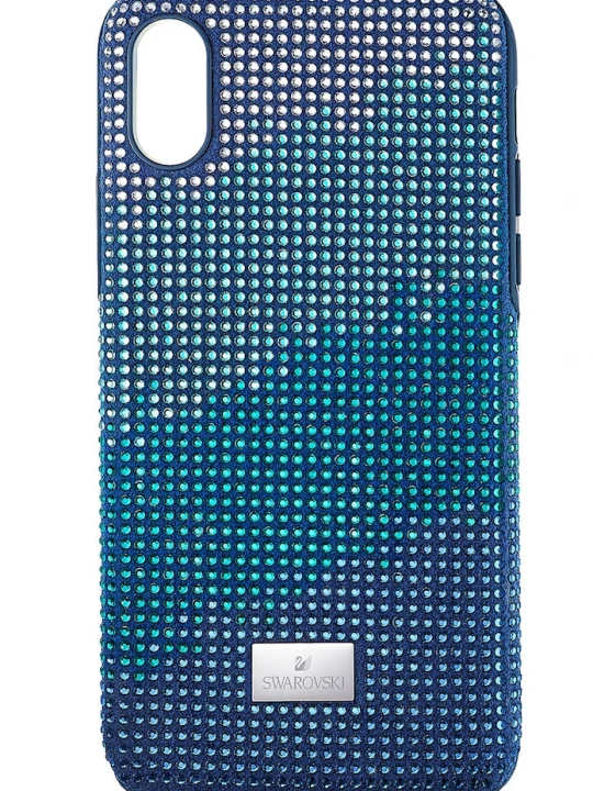 Obrázek produktu Swarovski Obal na telefon Swarovski Crystalgram iPhone Xs Max námořnická modř