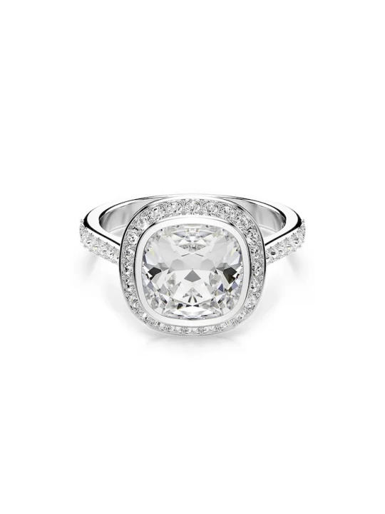 Obrázek produktu Swarovski prstýnek dámský kovový se Swarovski krystalem UNA stříbrná
