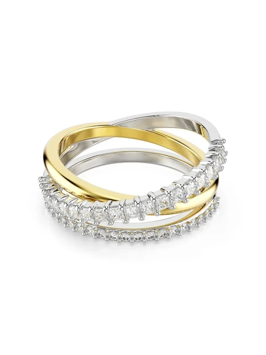 Obrázek produktu Swarovski Prstýnek HYPERBOLA zlatá