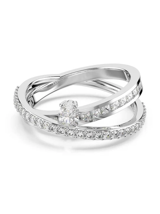 Obrázek produktu Swarovski Prstýnek Swarovski HYPERBOLA stříbrná