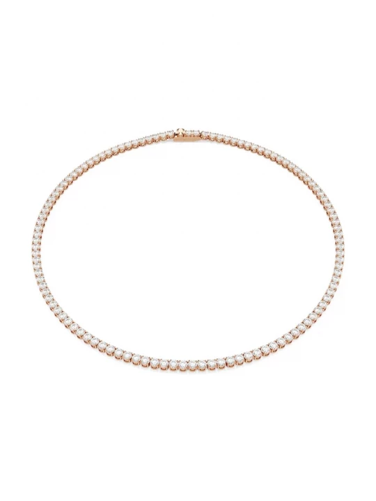 Obrázek produktu Swarovski řetízek dámský pozlacený kovový s kubickým zirkonem MATRIX zlatá