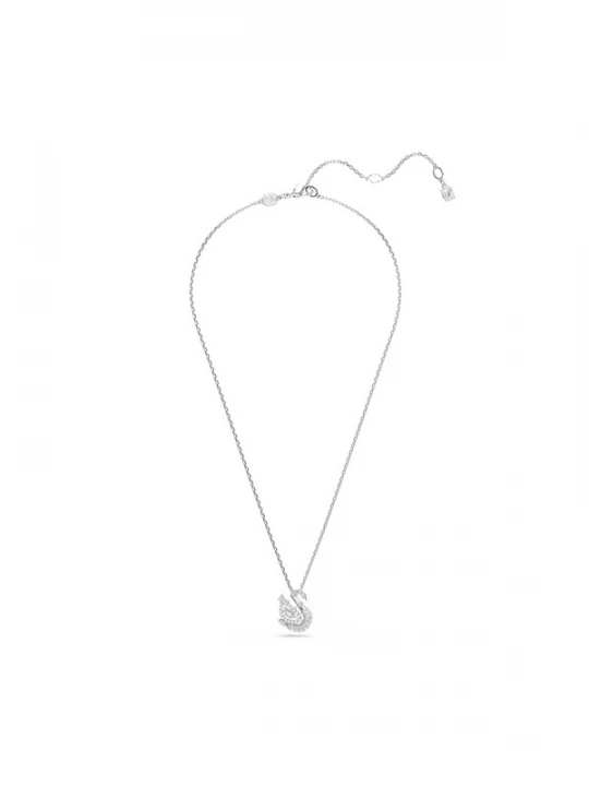 Obrázek produktu Swarovski Řetízek 'Swan' stříbrná / průhledná