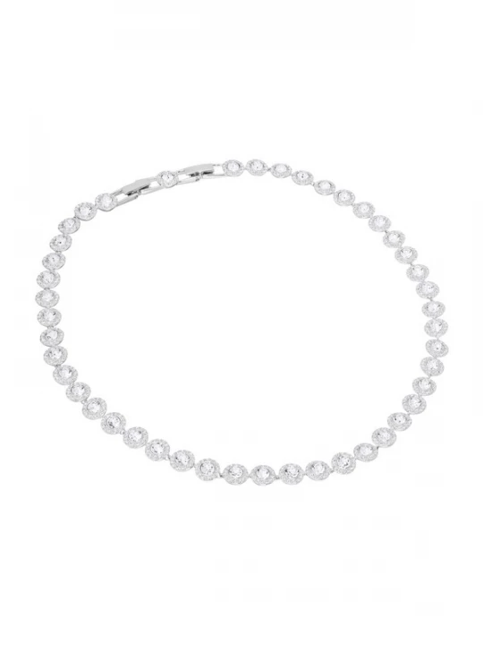 Obrázek produktu Swarovski Řetízek 'Una' stříbrná / průhledná