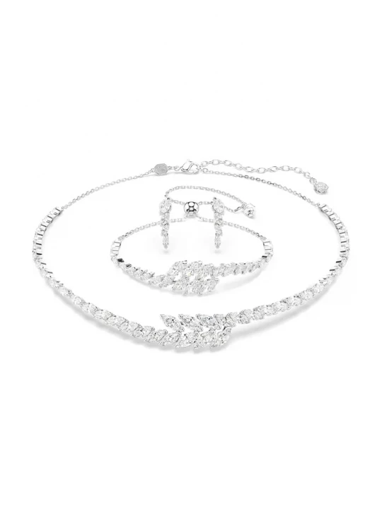 Obrázek produktu Swarovski sada šperků dámská s kubickým zirkonem MESMERA 3-pack stříbrná