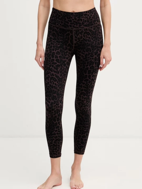Obrázek produktu Sweaty Betty legíny na jógu dámské Studio hnědá