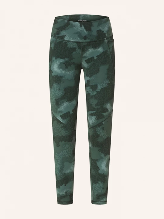 Obrázek produktu Sweaty Betty Legíny Power tmavě zelená / zelená / petrolejová