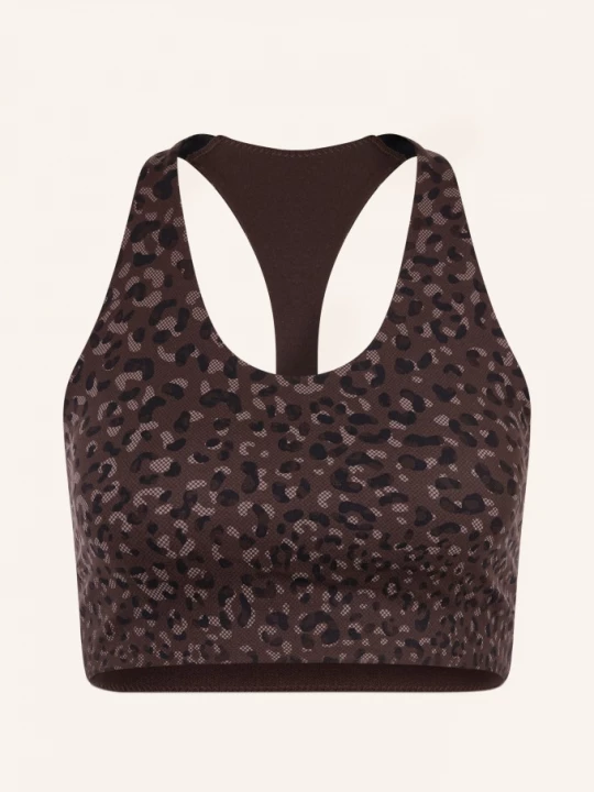 Obrázek produktu Sweaty Betty Sportovní Podprsenka Power Racer tmavě hnědá / světle hnědá / černá