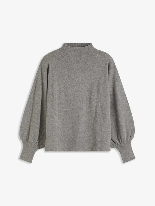 Obrázek produktu Sweter oversize z mieszanki wiskozy BonPrix szary