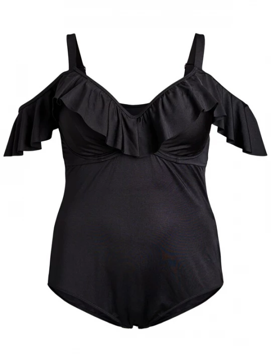Obrázek produktu Swim by Zizzi Plavky 'SALLICA' černá