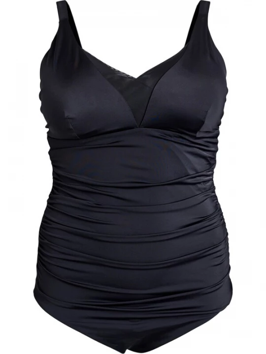 Obrázek produktu Swim by Zizzi Stahovací plavky 'Severly' černá