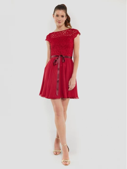 Obrázek produktu Swing Koktejlové šaty 77760510 Červená Regular Fit