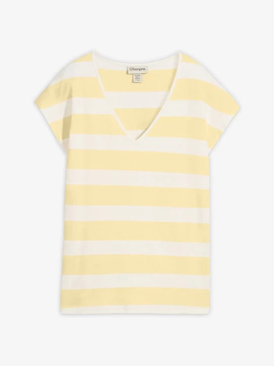 Obrázek produktu T-shirt oversize z czystej bawełny organicznej BonPrix biały