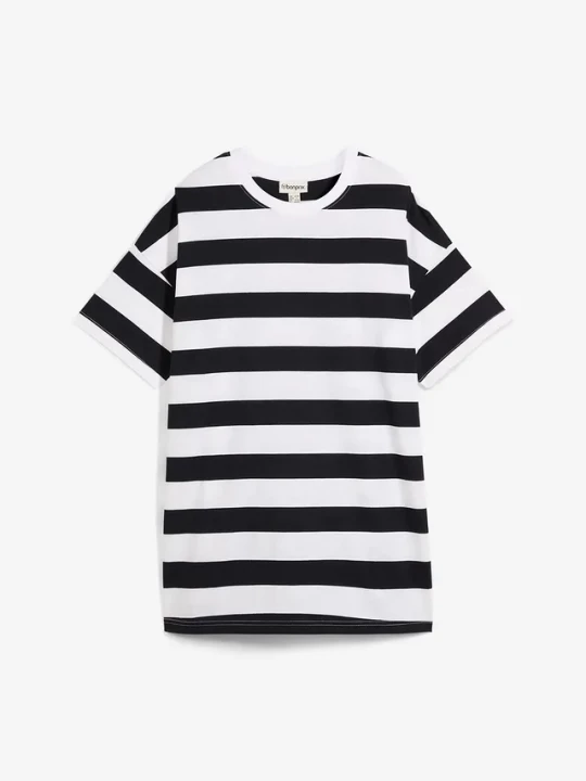 Obrázek produktu T-shirt oversize z czystej bawełny organicznej BonPrix czarny