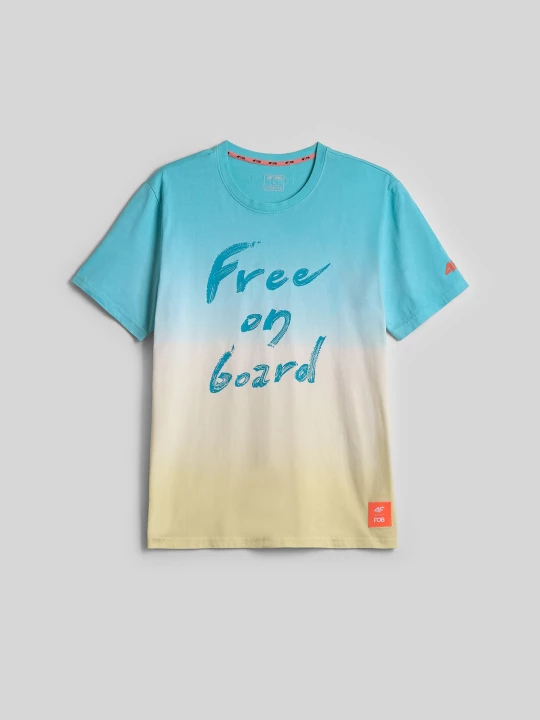 Obrázek produktu 4F T-shirt regular potiskem pánský - vícebarevné