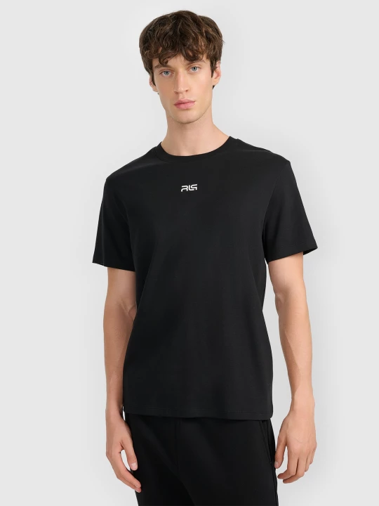 Obrázek produktu T-shirt regular potiskem pánský 4F x Robert Lewandowski - černá