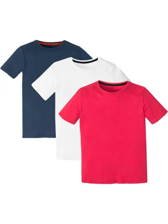 Obrázek produktu T-shirt z bawełną organiczną (3 szt.) BonPrix biały