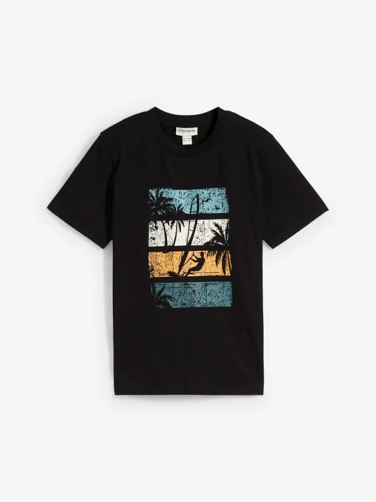 Obrázek produktu T-shirt z bawełny organicznej BonPrix czarny