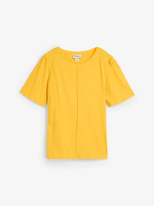 Obrázek produktu T-shirt z czystej bawełny BonPrix żółty