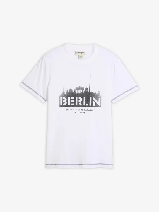 Obrázek produktu T-shirt z czystej bawełny organicznej BonPrix biały