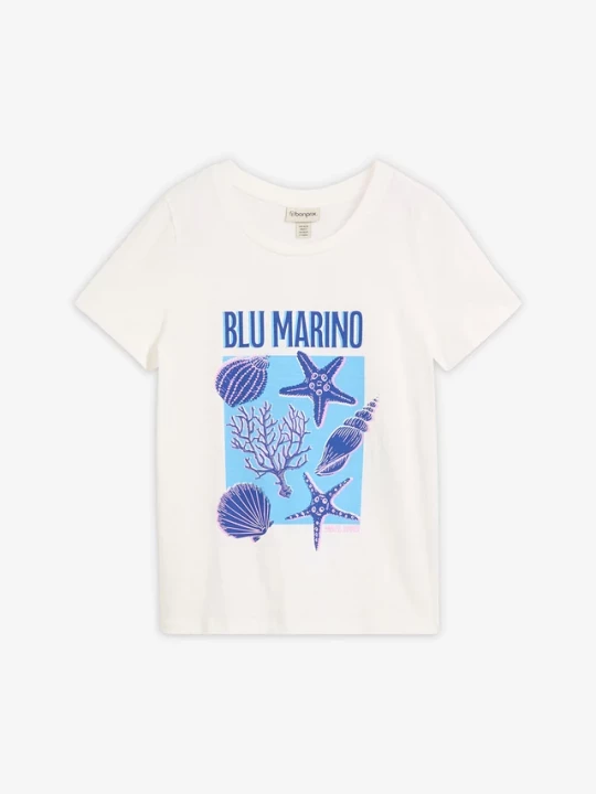 Obrázek produktu T-shirt z czystej bawełny organicznej BonPrix biały