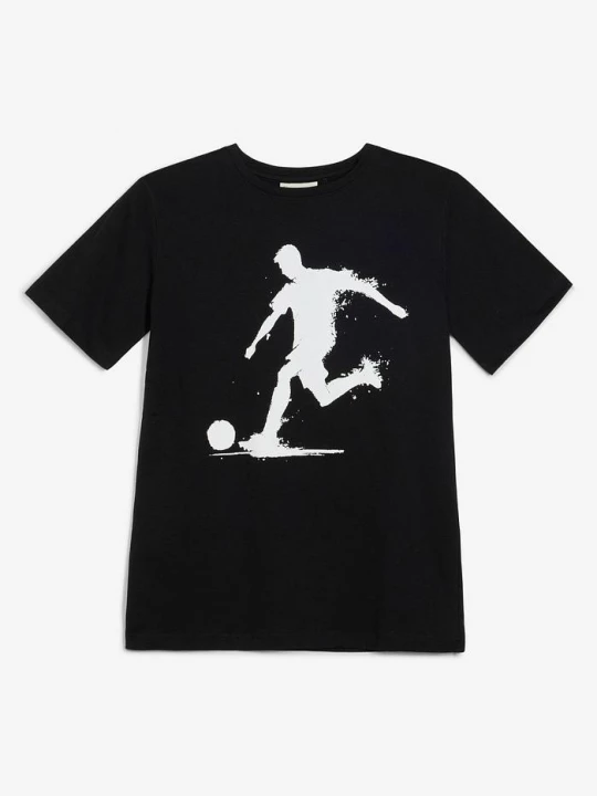 Obrázek produktu T-shirt z czystej bawełny organicznej BonPrix czarny
