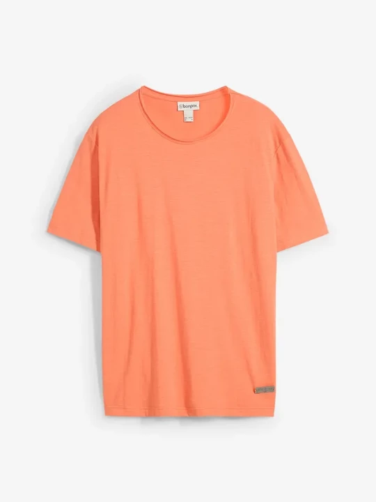 Obrázek produktu T-shirt z czystej bawełny organicznej BonPrix pomarańczowy