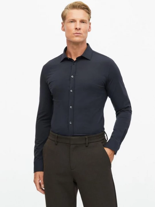 Obrázek produktu Tailored Fit: košile s límcem Kent s.Oliver modrá