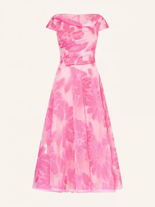 Obrázek produktu Talbot Runhof Koktejlové Šaty Z Žakáru 334 azalea pink