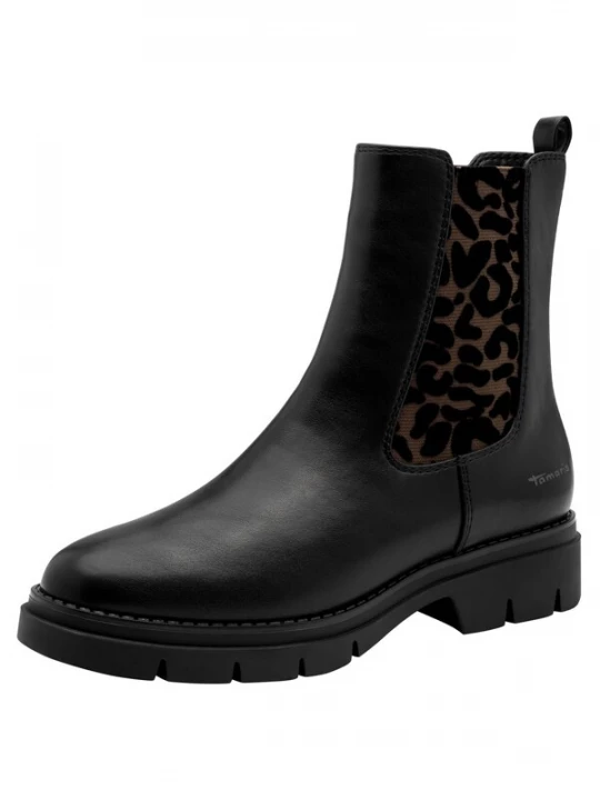 Obrázek produktu Tamaris Chelsea boty tmavě hnědá / černá