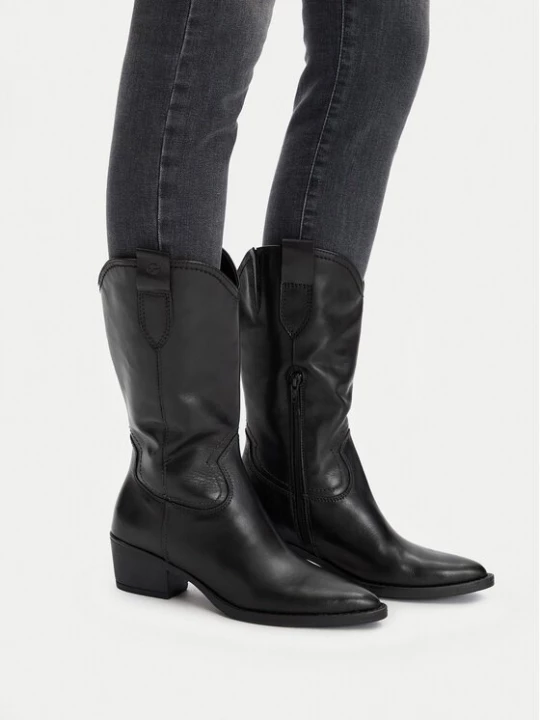Obrázek produktu Tamaris Kovbojská obuv 1-25701-41 Černá