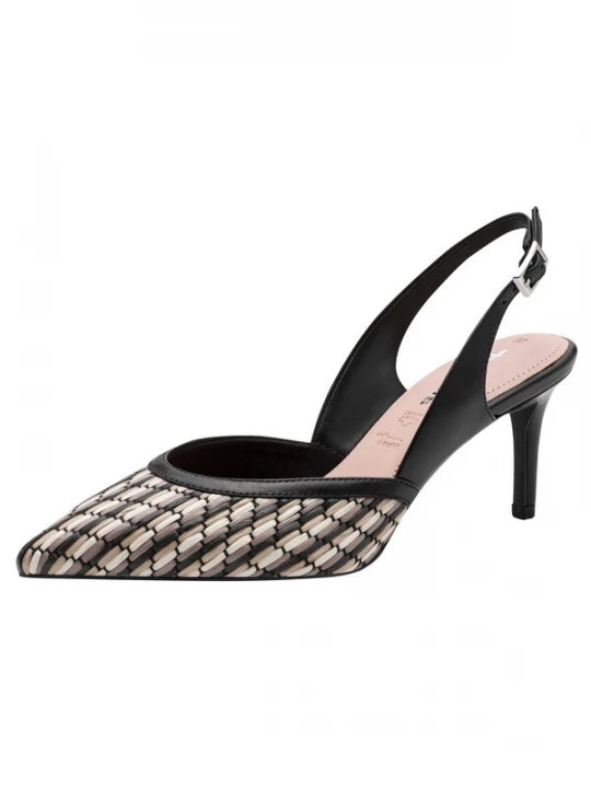 Obrázek produktu Tamaris Lodičky béžová / hnědá / černá / offwhite