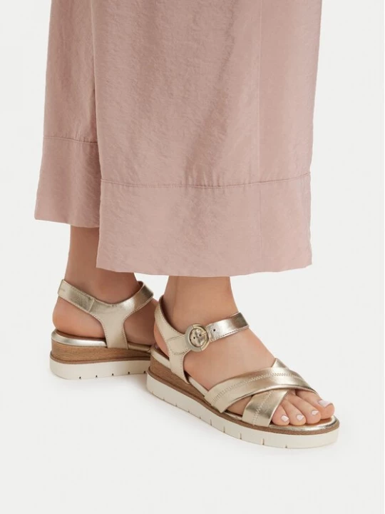 Obrázek produktu Tamaris Sandály 1-28202-42 Zlatá