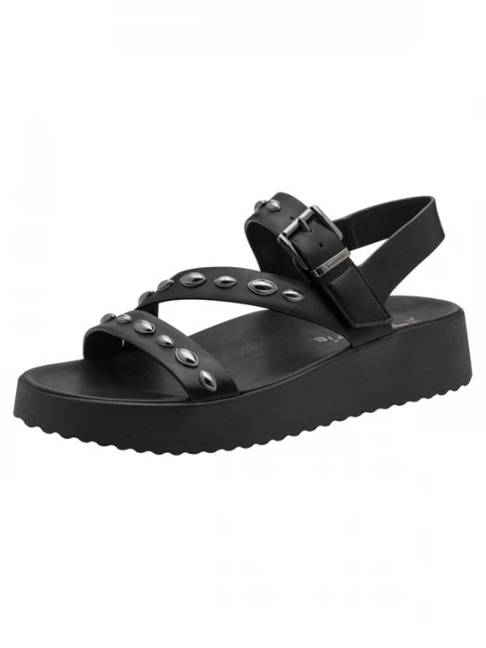 Obrázek produktu Tamaris Sandály černá / stříbrná