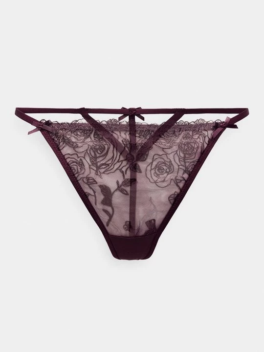 Obrázek produktu Tanga Hunkemöller tmavě fialová