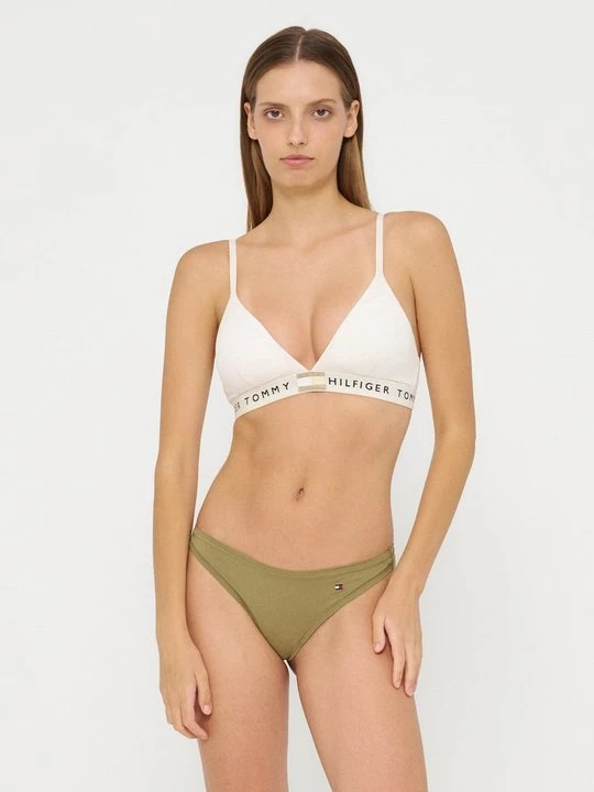 Obrázek produktu Tanga Tommy Hilfiger olivová